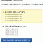Auto Update Nameserver